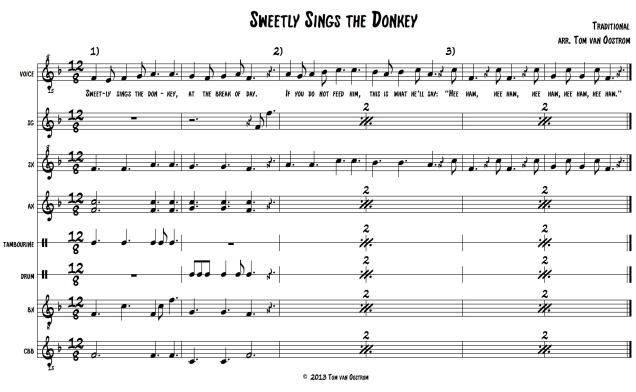sweetly sings the donkey